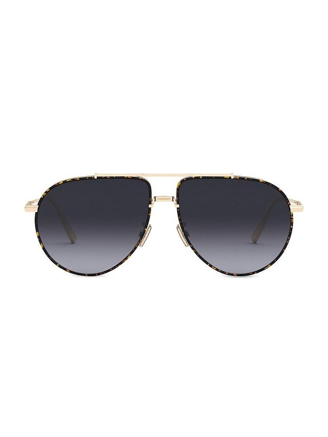 Mens DiorBlackSuit AU 58MM Pilot Sunglasses Product Image