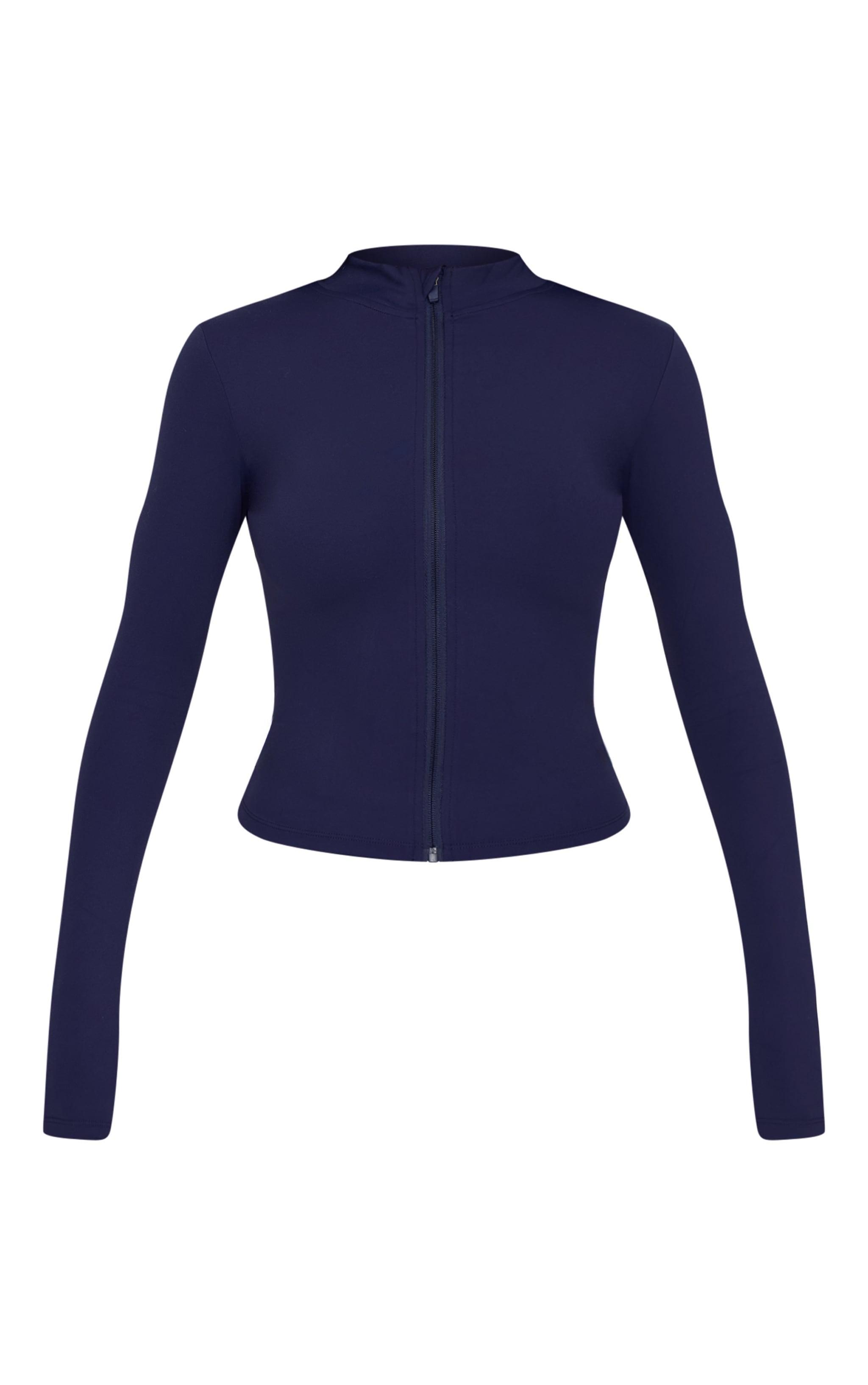 Navy Sculpt Jacket Product Image