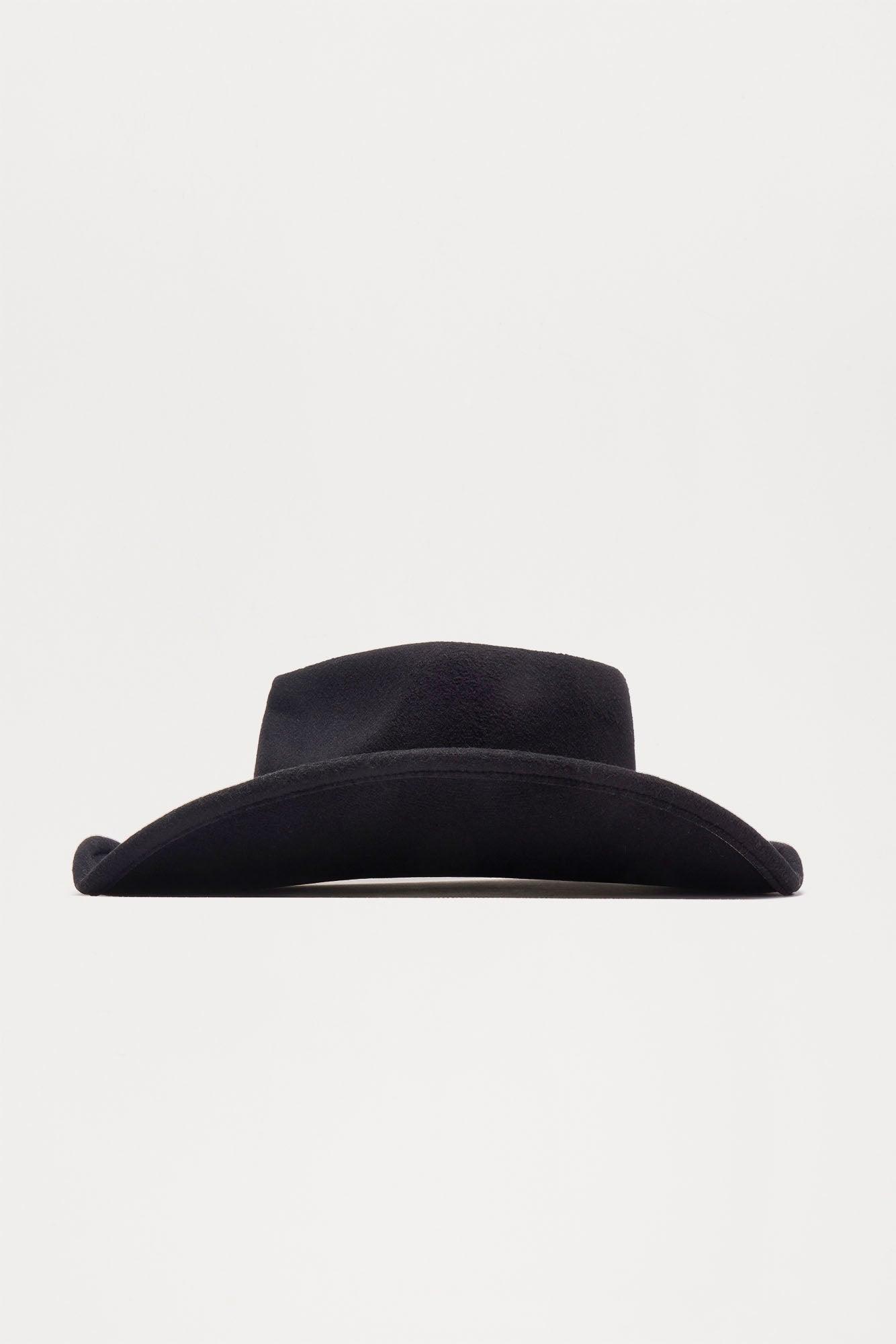 Ride On The Wild Side Cowboy Hat - Black Product Image