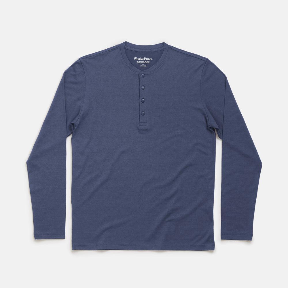 Signature Long Sleeve Henley Product Image