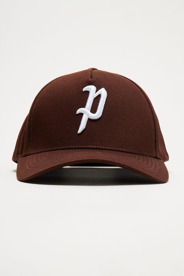 Pittsburgh Snapback Hat - Dark Brown Product Image