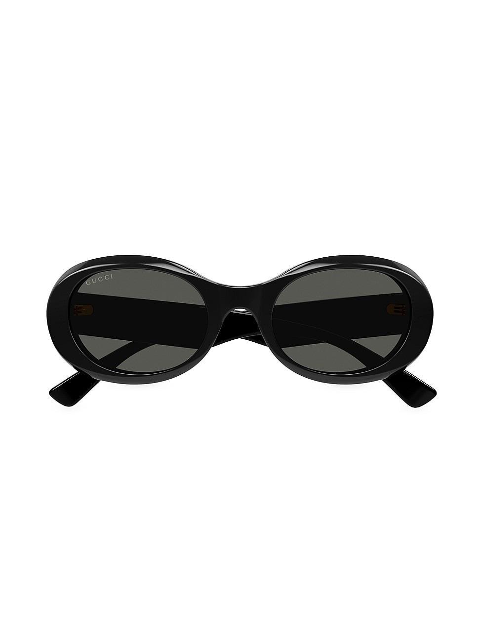 Gucci Womens Gucci Symbol 52mm Oval Sunglasses Product Image