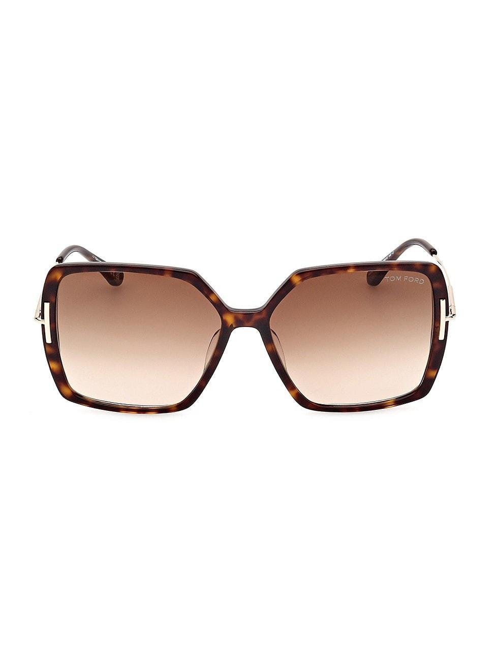 TOM FORD Joanna 59mm Gradient Butterfly Sunglasses Product Image