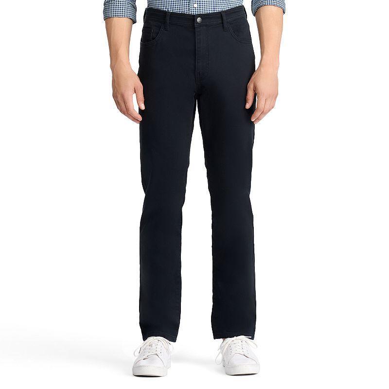 Mens IZOD Saltwater Straight-Fit 5-Pocket Stretch Chino Pants Product Image