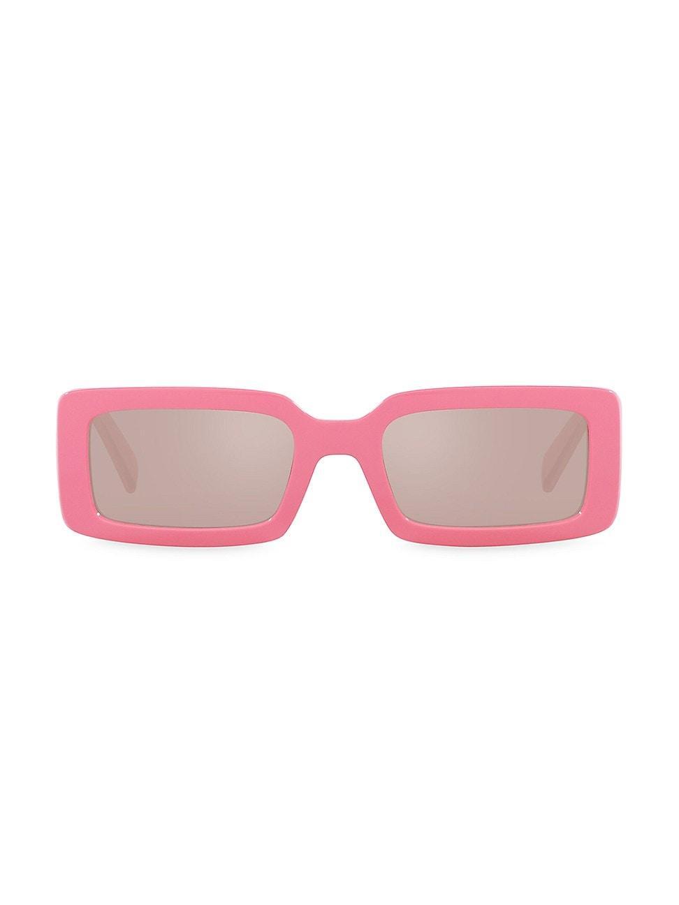 Womens 53MM Rectangular Sunglasses Product Image