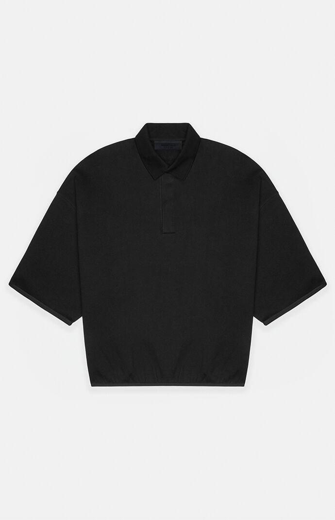 Fear of God Essentials Men's 3/4 Sleeve Polo Sweatshirt - Product Image