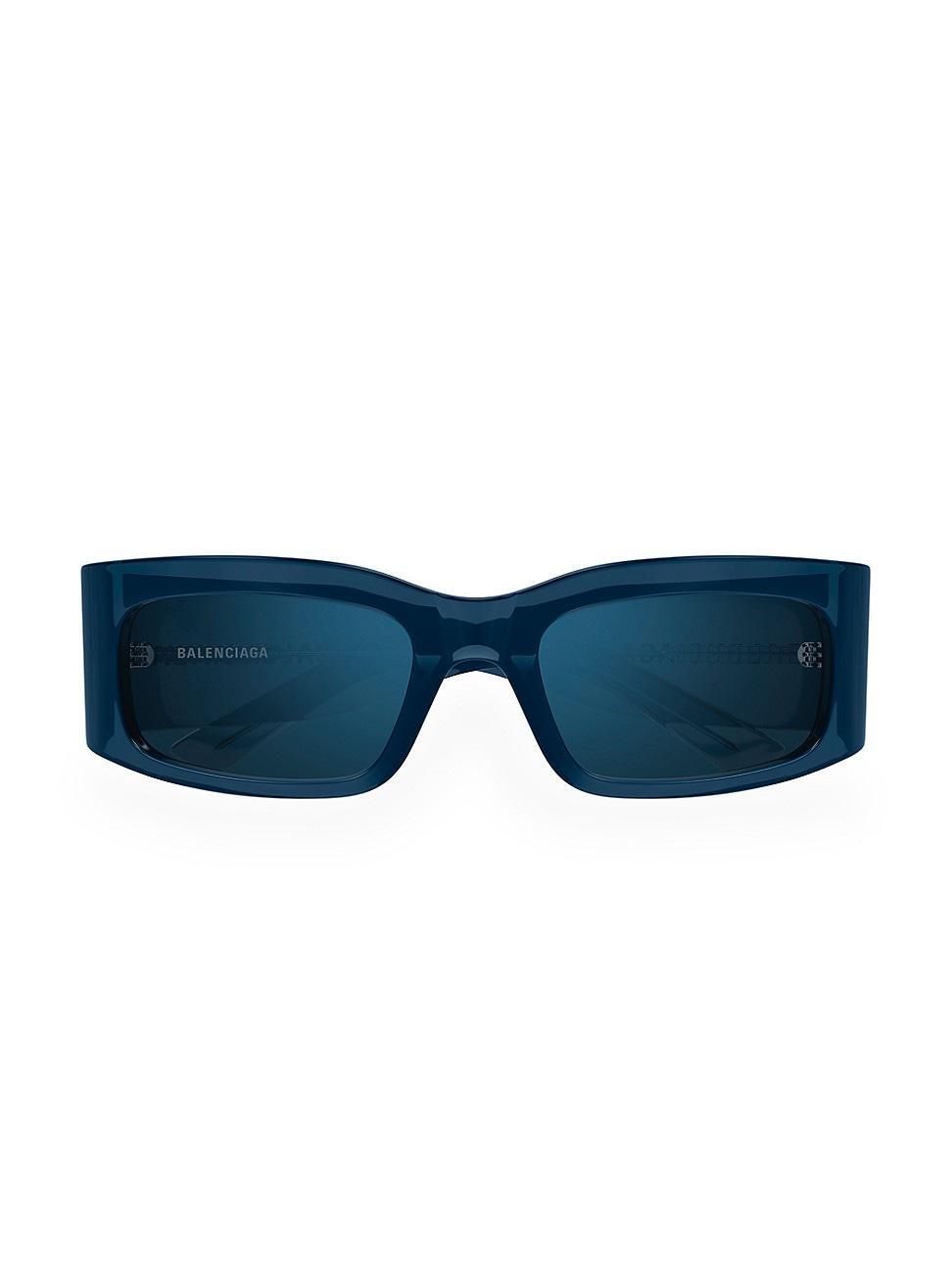 Balenciaga Paper Rectangular Sunglasses, 56mm Product Image