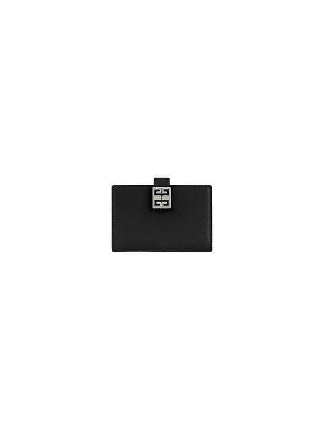 Givenchy 4G Box Leather Card Holder Product Image