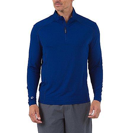 IBKUL Long-Sleeve UPF Mockneck Pullover Product Image