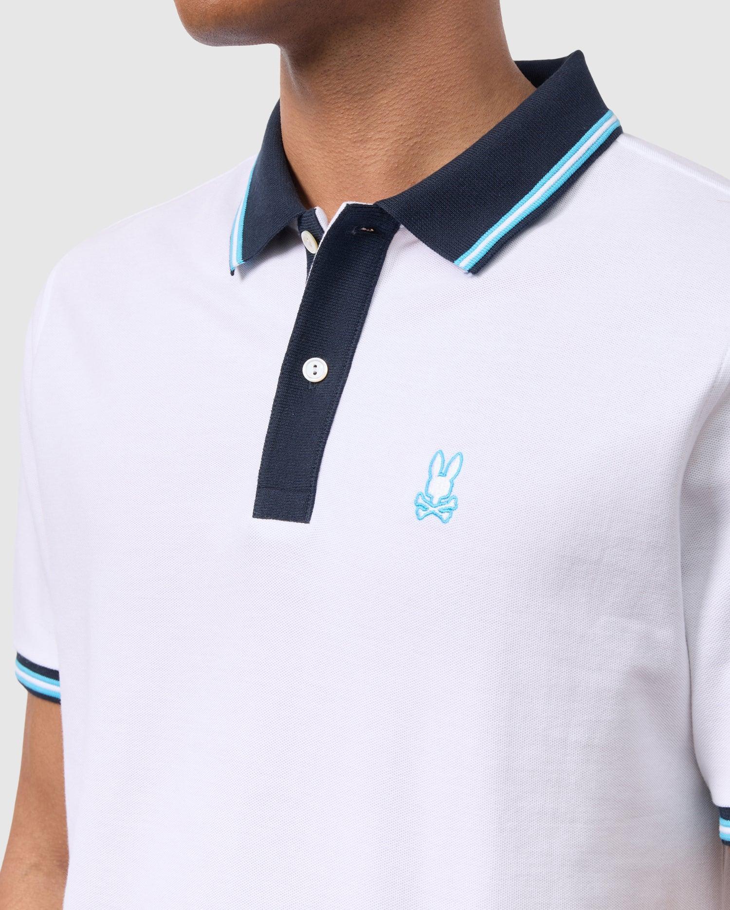 MENS SALINA PIQUE POLO SHIRT - B6K379B200 Product Image