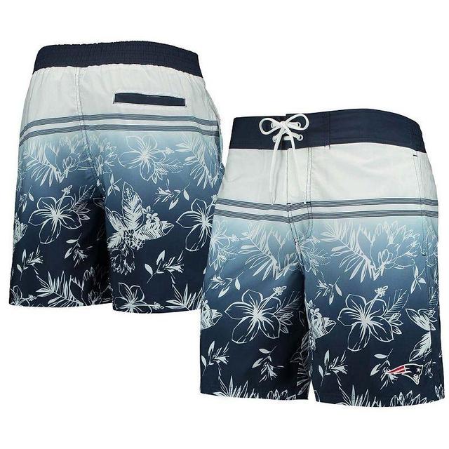 Mens G-III Sports by Carl Banks New England Patriots Island Volley Swim Shorts Blue Product Image