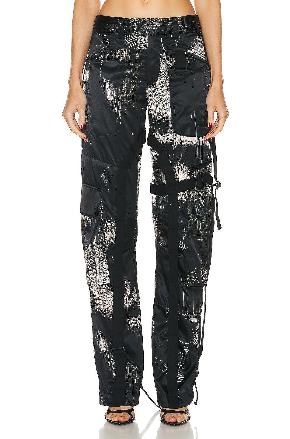 Louisa Ballou Cargo Pant in Black Product Image