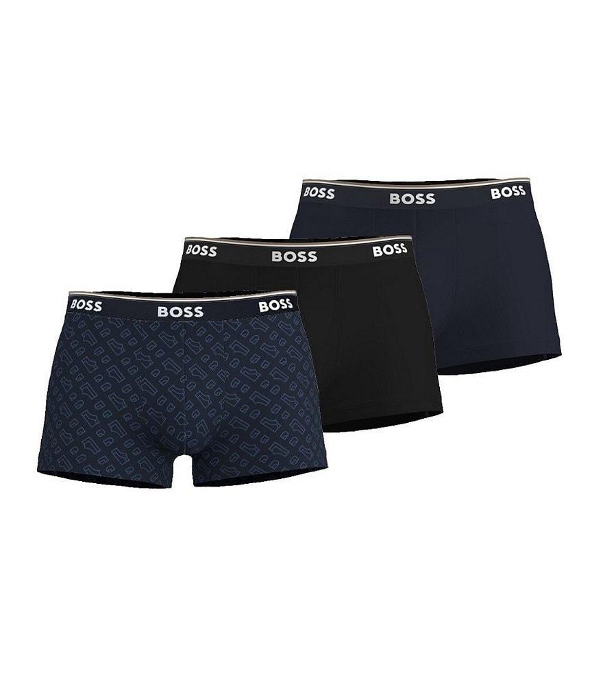 Hugo Boss Power Design Trunks 3-Pack Product Image