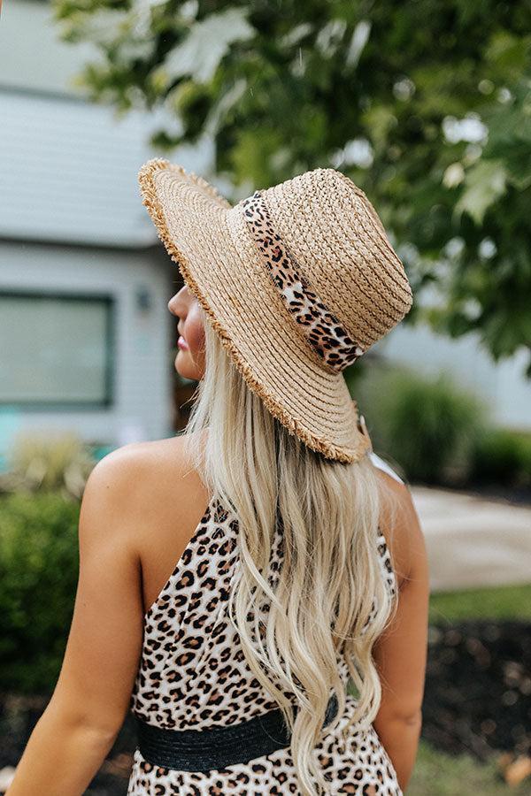 Everyday Details Woven Hat in Brown Product Image