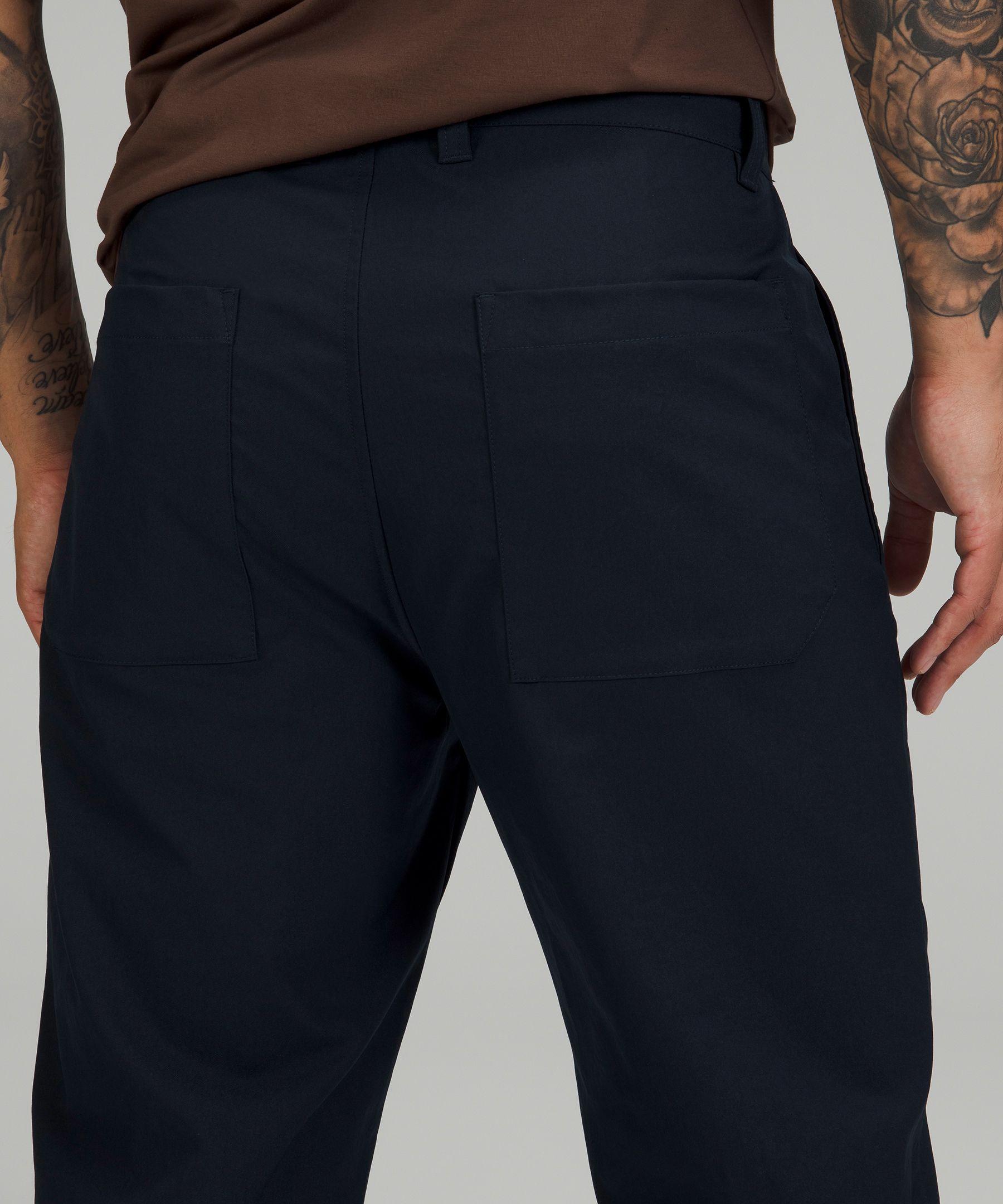 Relaxed-Tapered Smooth Twill Trouser *Cropped Product Image