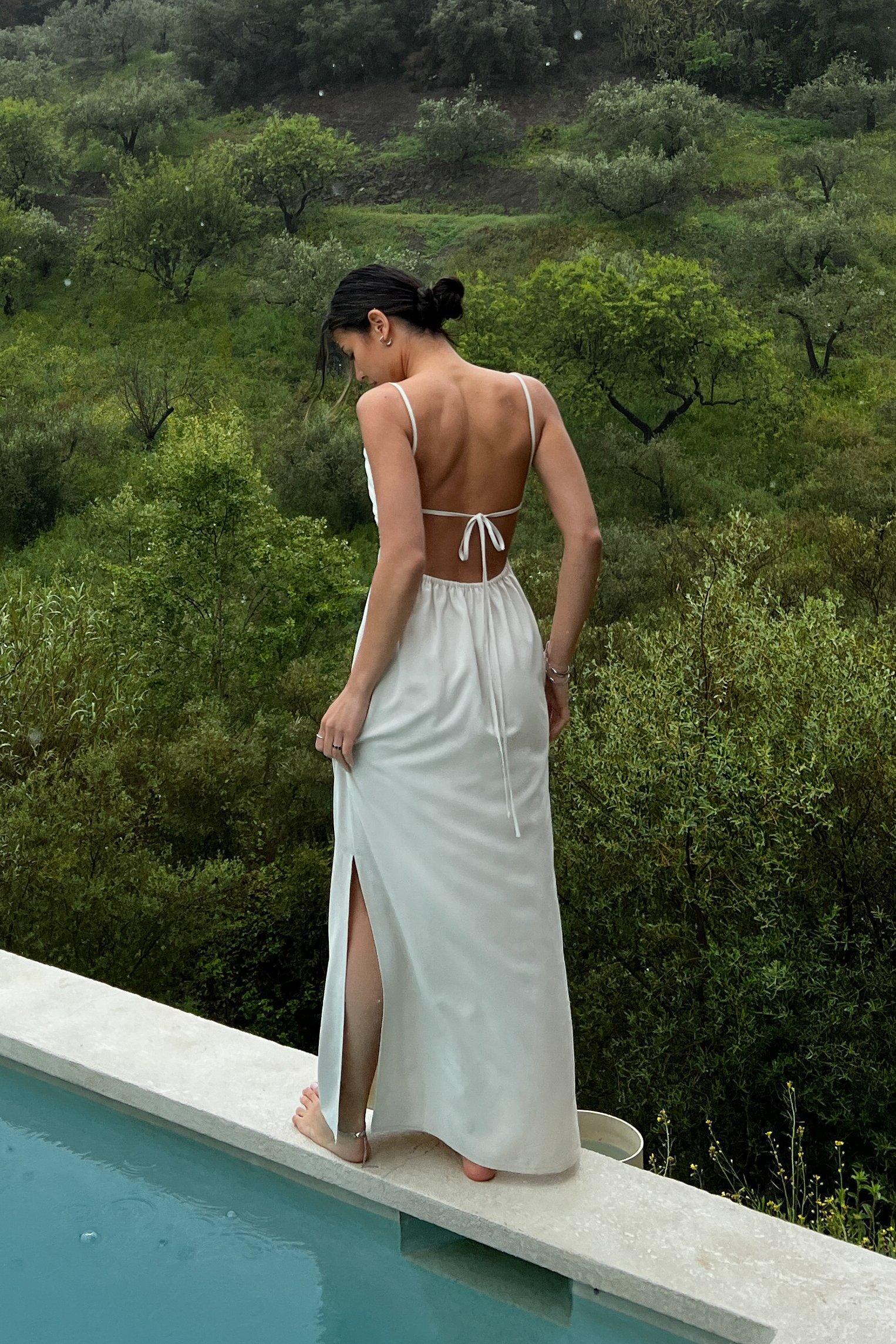 Open Back Maxi Dress Product Image