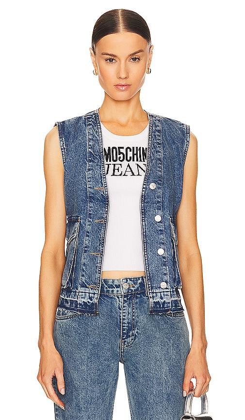 Denim Waistcoat Product Image