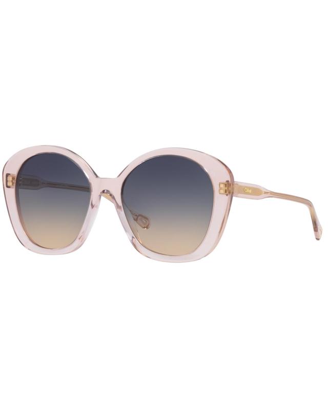 Womens Xena 55MM Geometric Sunglasses Product Image