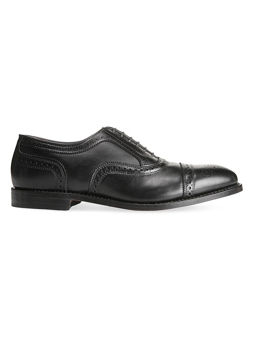 Mens Strand Leather Cap-Toe Oxfords Product Image