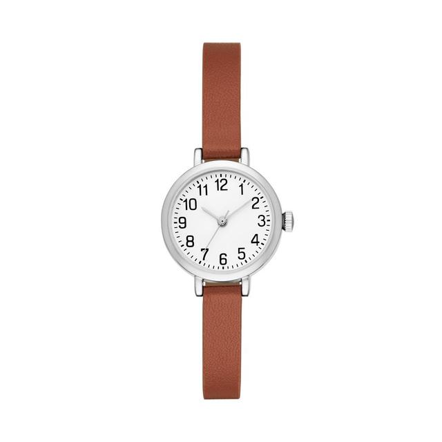 Womens Strap Watch - A New Day /Brown Product Image