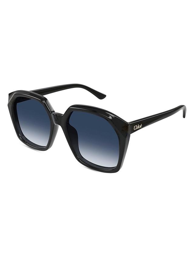 Womens Salom 57MM Squared Sunglasses Product Image