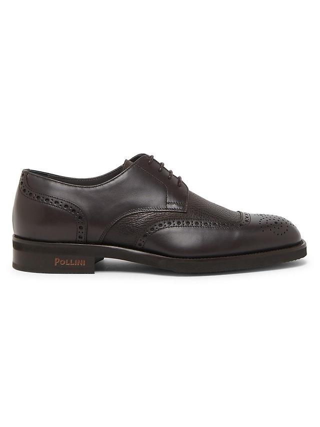 Mens Perforated Leather Brogues Product Image