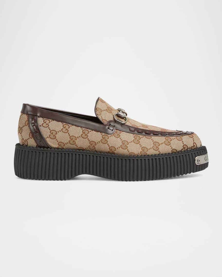 Men's Damien Chunky GG Canvas Loafers Product Image