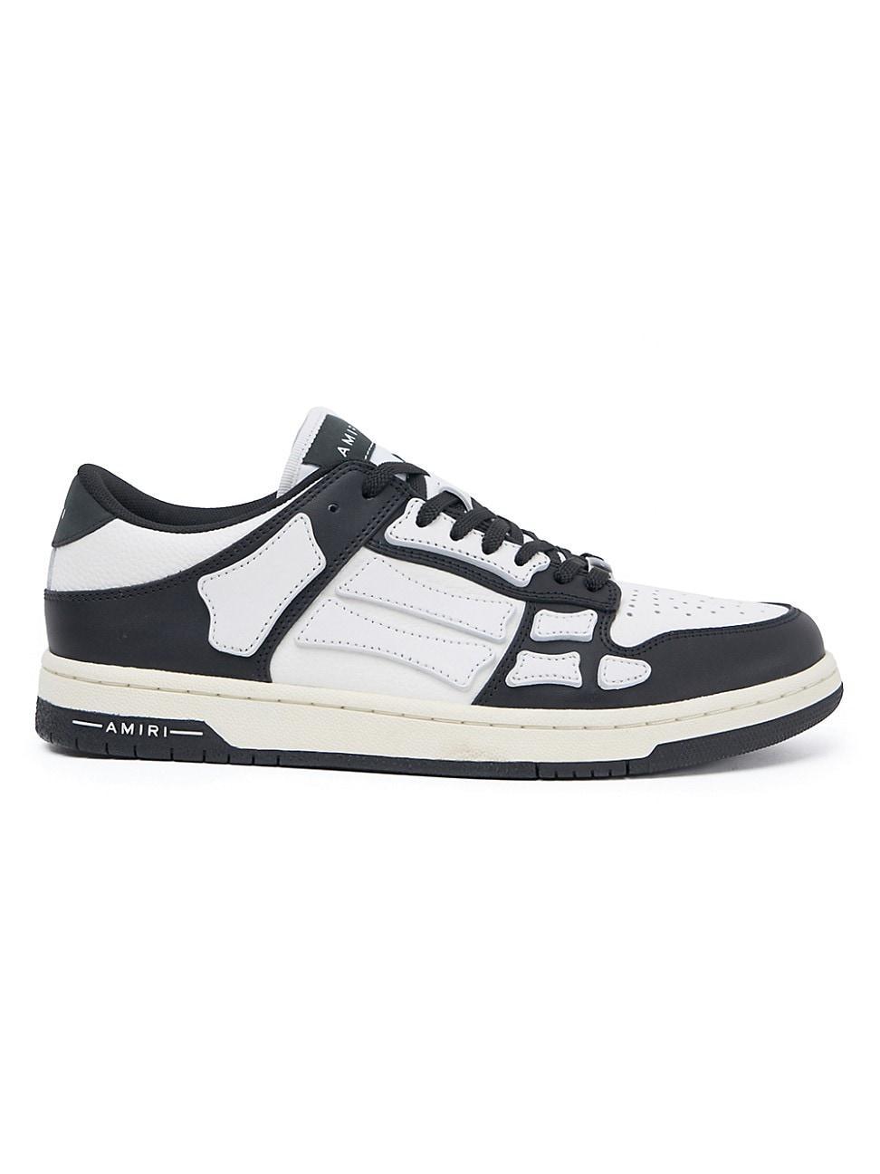 Mens Skeleton Leather Low-Top Sneakers Product Image