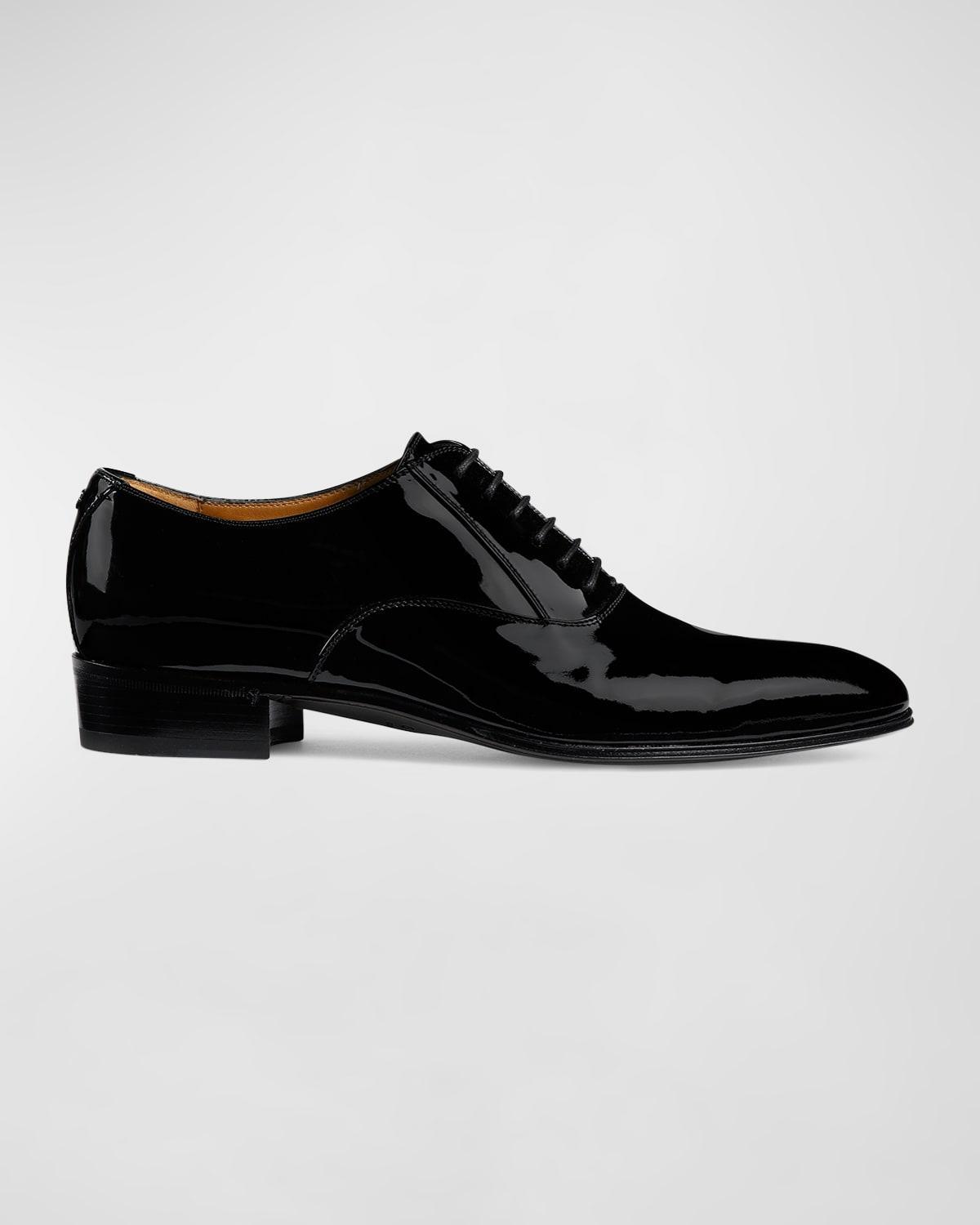 Men's Worsh Patent Leather Oxfords  Product Image