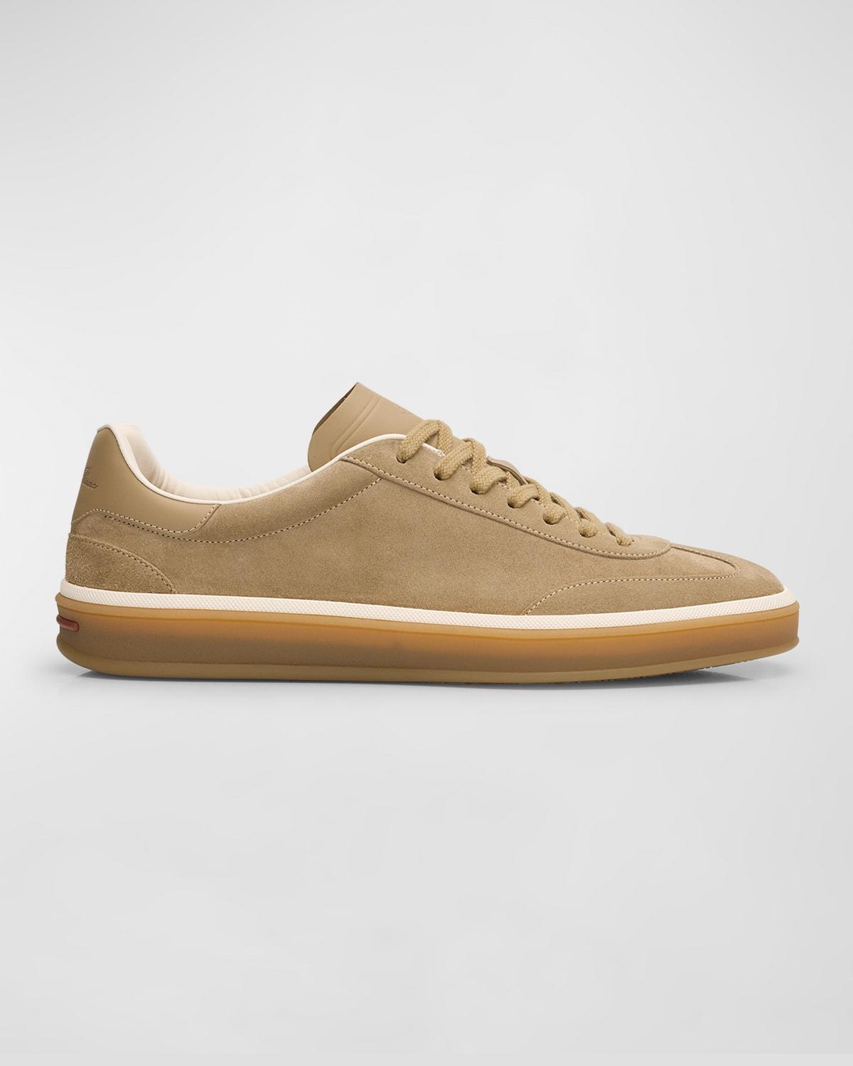 Mens Tennis Walk Suede Low-Top Sneakers Product Image