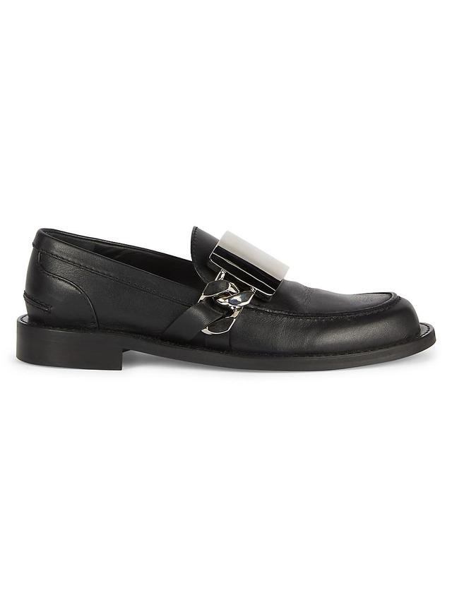 Mens CA Buckle Leather Loafers Product Image