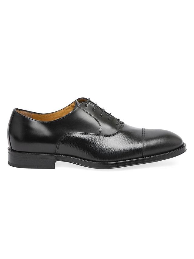 Mens Salerno Textured Leather Oxfords Product Image