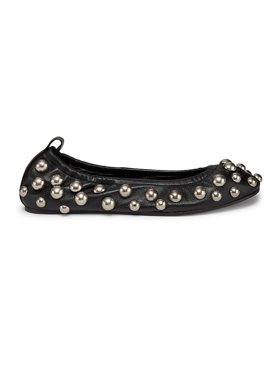 Womens Belna Leather Ballet Flats product image