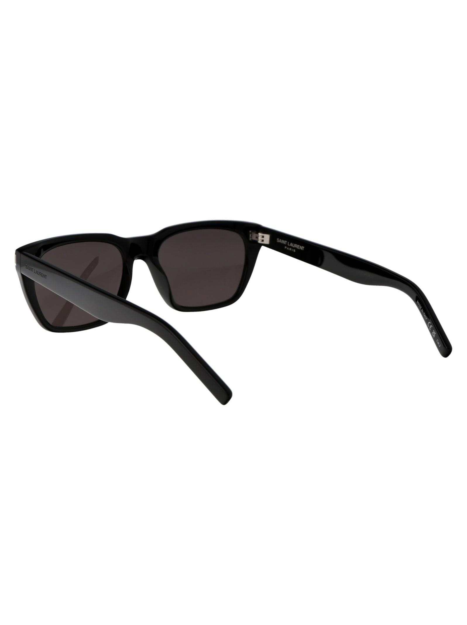 Sl 598 Sunglasses In 001 Black Black Black Product Image