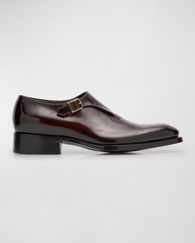 Men's Geoffrey Limited Edition Single-Monk Strap Loafers Product Image