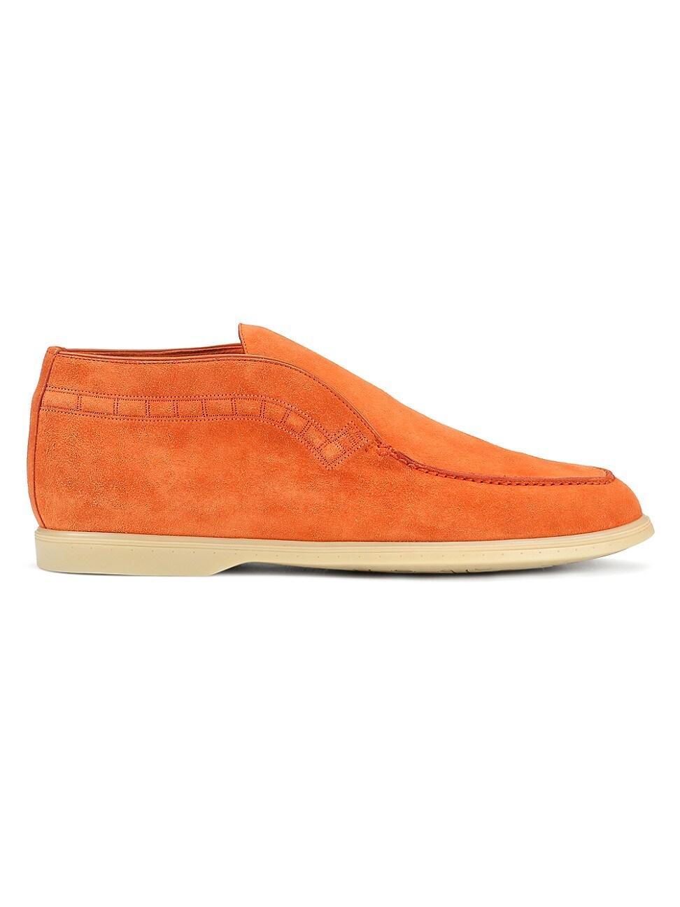 Mens Suede Slip-On Ankle Boots Product Image