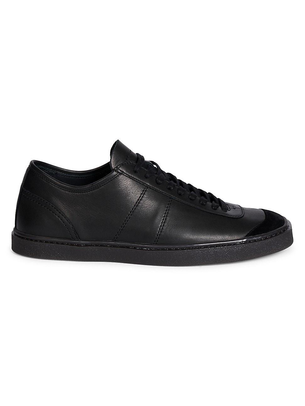 Mens Linoleum Leather Low-Top Sneakers Product Image