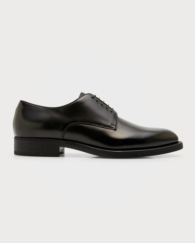 Men's Formal Leather Derby Shoes Product Image