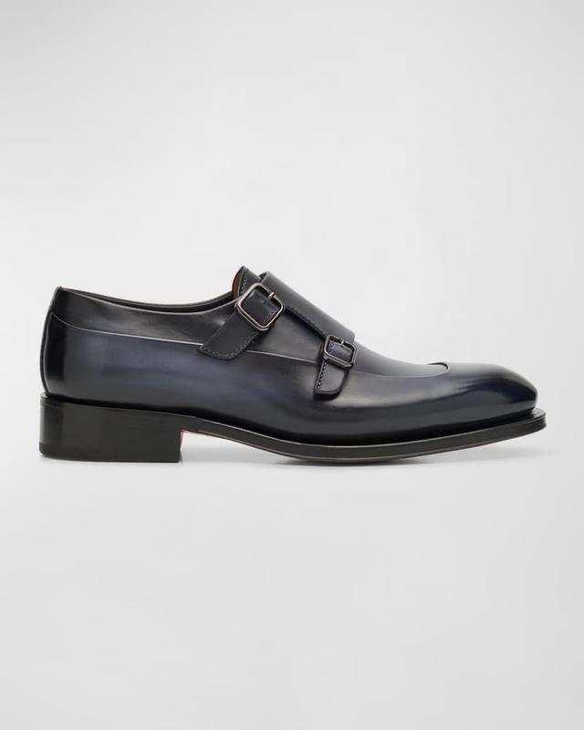 Mens Eros Double-Monk Strap Loafers Product Image