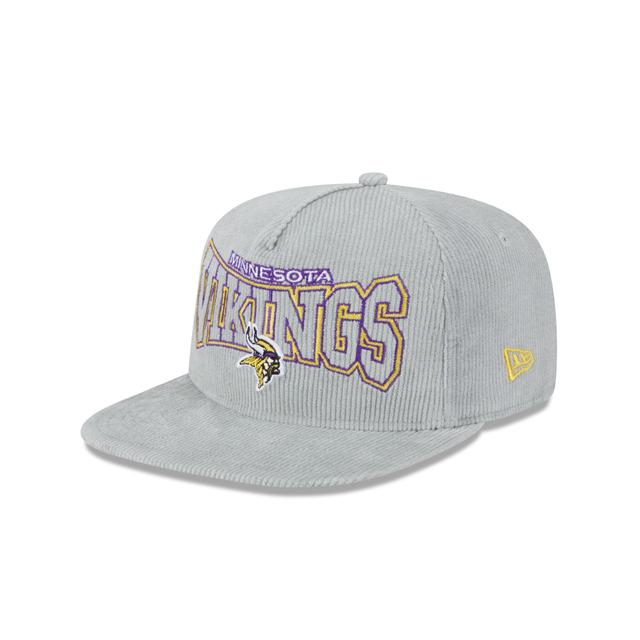 Minnesota Vikings Gray Cord Golfer Hat Male Product Image