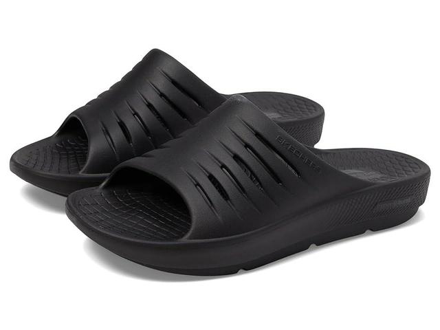 SKECHERS Performance GO Recover Refresh Arch Fit Slide Black) Women's Sandals Product Image