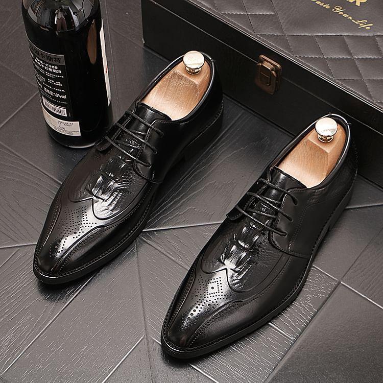 Lace-Up Derby Shoes Product Image