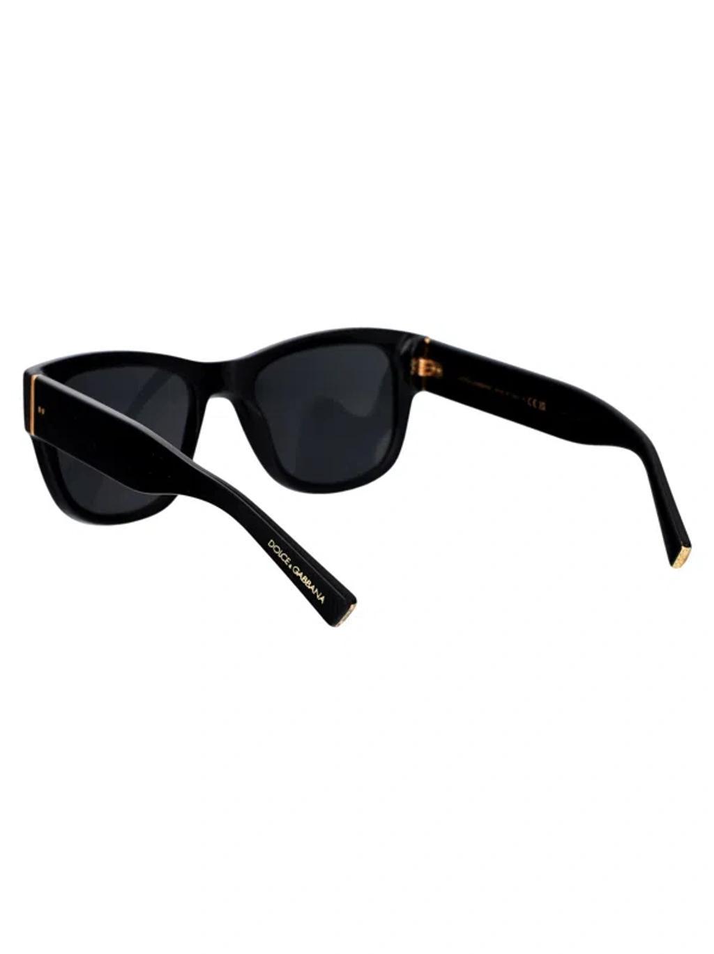 Open Box - Dolce And Gabbana Grey Square Men's Sunglasses Dg4338 501/87 52 Product Image