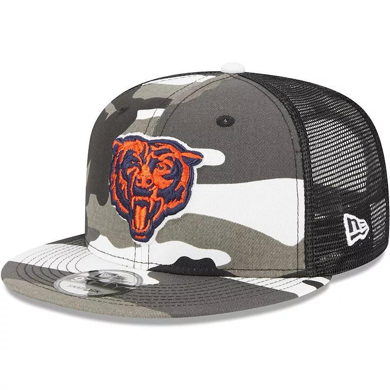 Mens New Era Urban Camo Chicago Bears 9FIFTY Trucker Snapback Hat Product Image