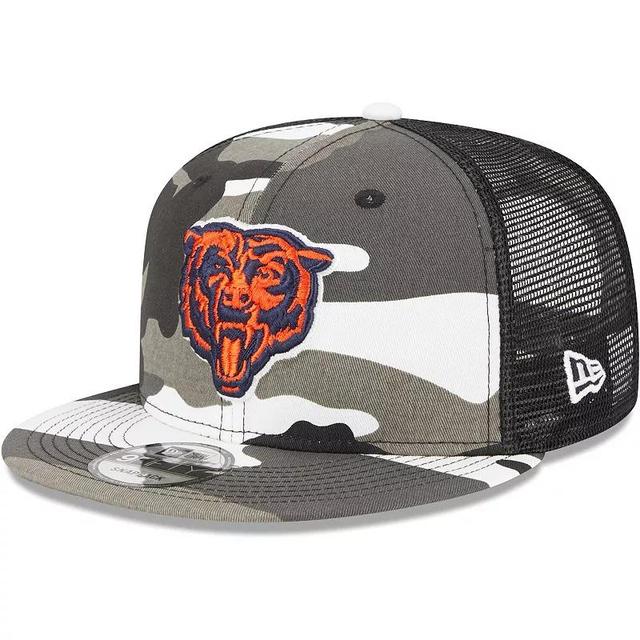 Mens New Era Urban Camo Chicago Bears 9FIFTY Trucker Snapback Hat Product Image