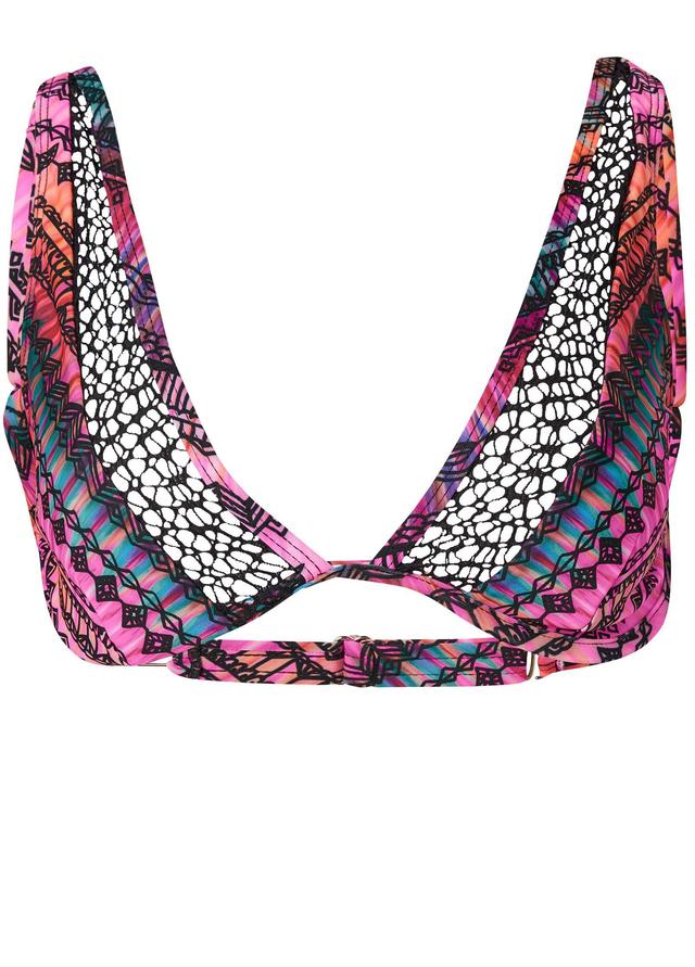 Elyse Underwire Top - Geometric Brights Product Image