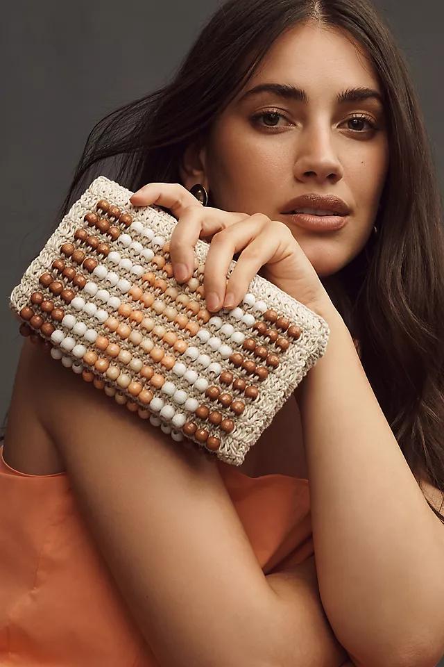 Beaded Foldover Clutch Product Image