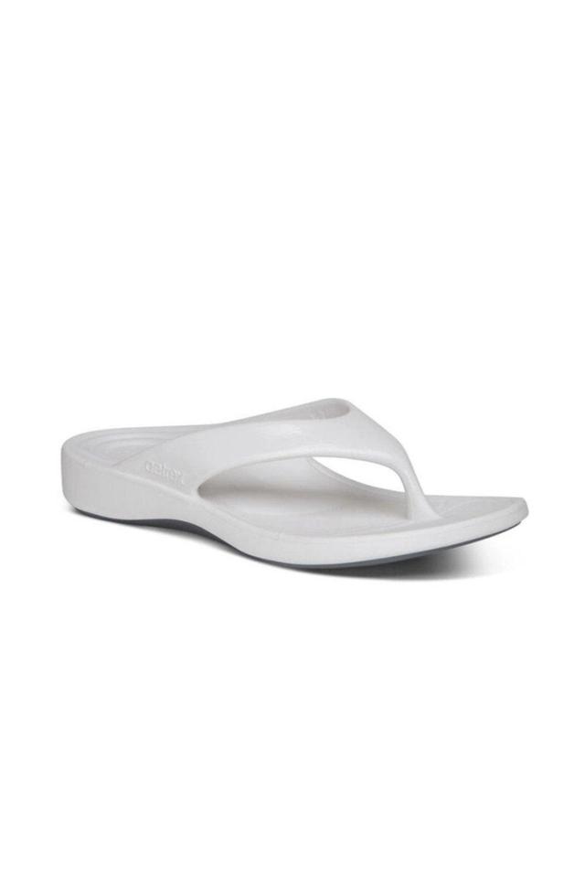 Women's Aetrex Maui Sandal in White Female Product Image