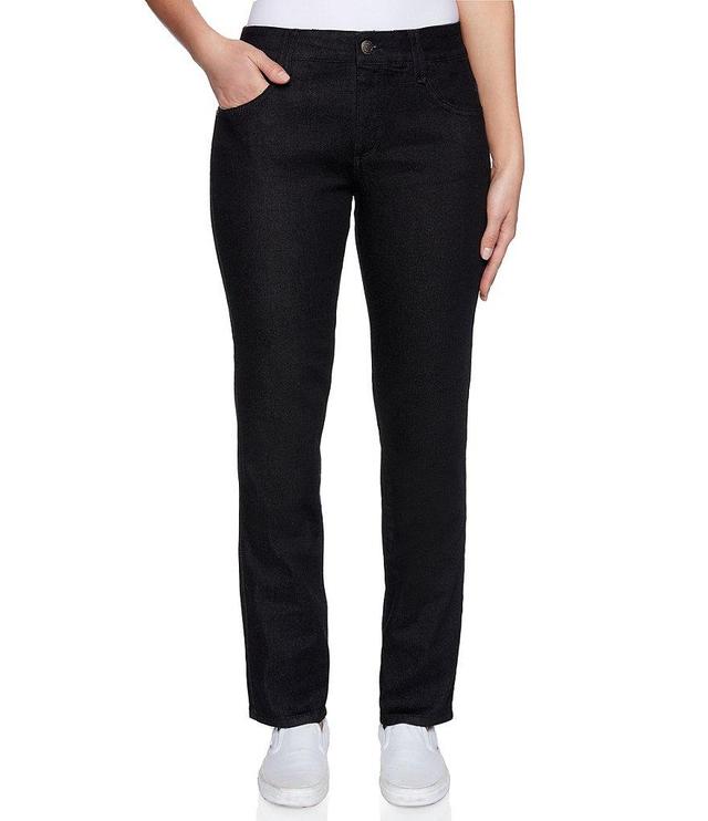 Ruby Rd. Soft Stretch Denim Straight Leg Jeans Product Image