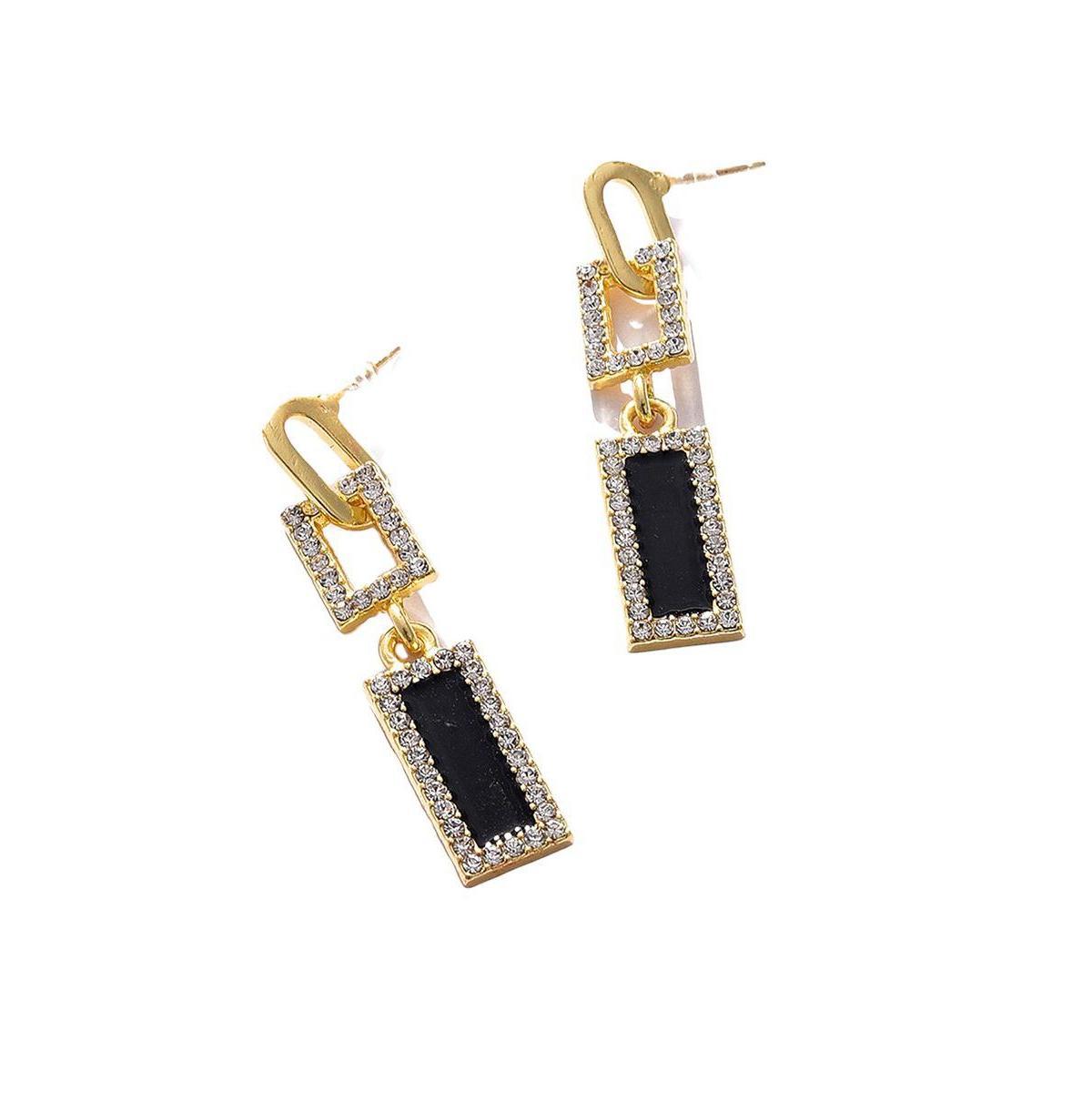 Sohi Womens Minimal Drop Earrings Product Image